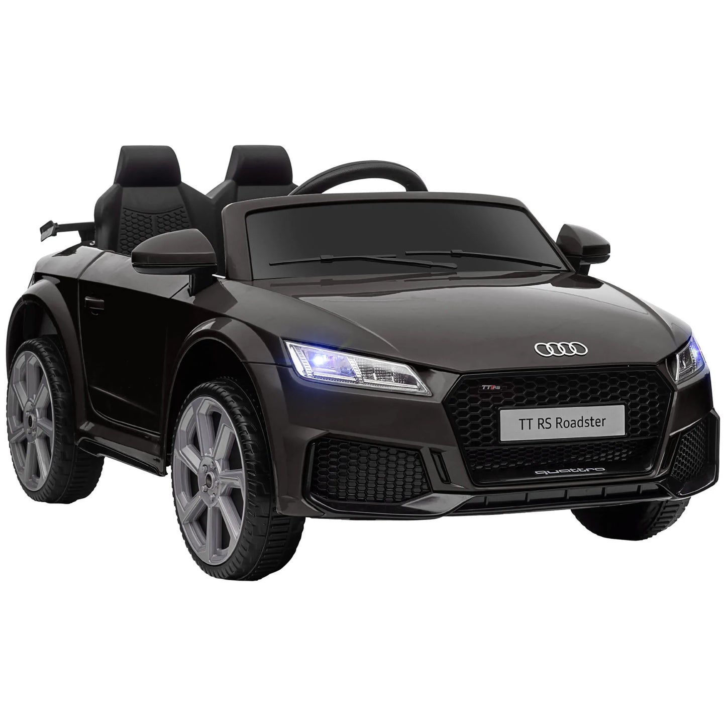 Homcom Electric Car for Children 3+ Years Old Audi Tt Electric Children's Car 12V with Speed 3 Km/H Remote Control 102X60X44 cm