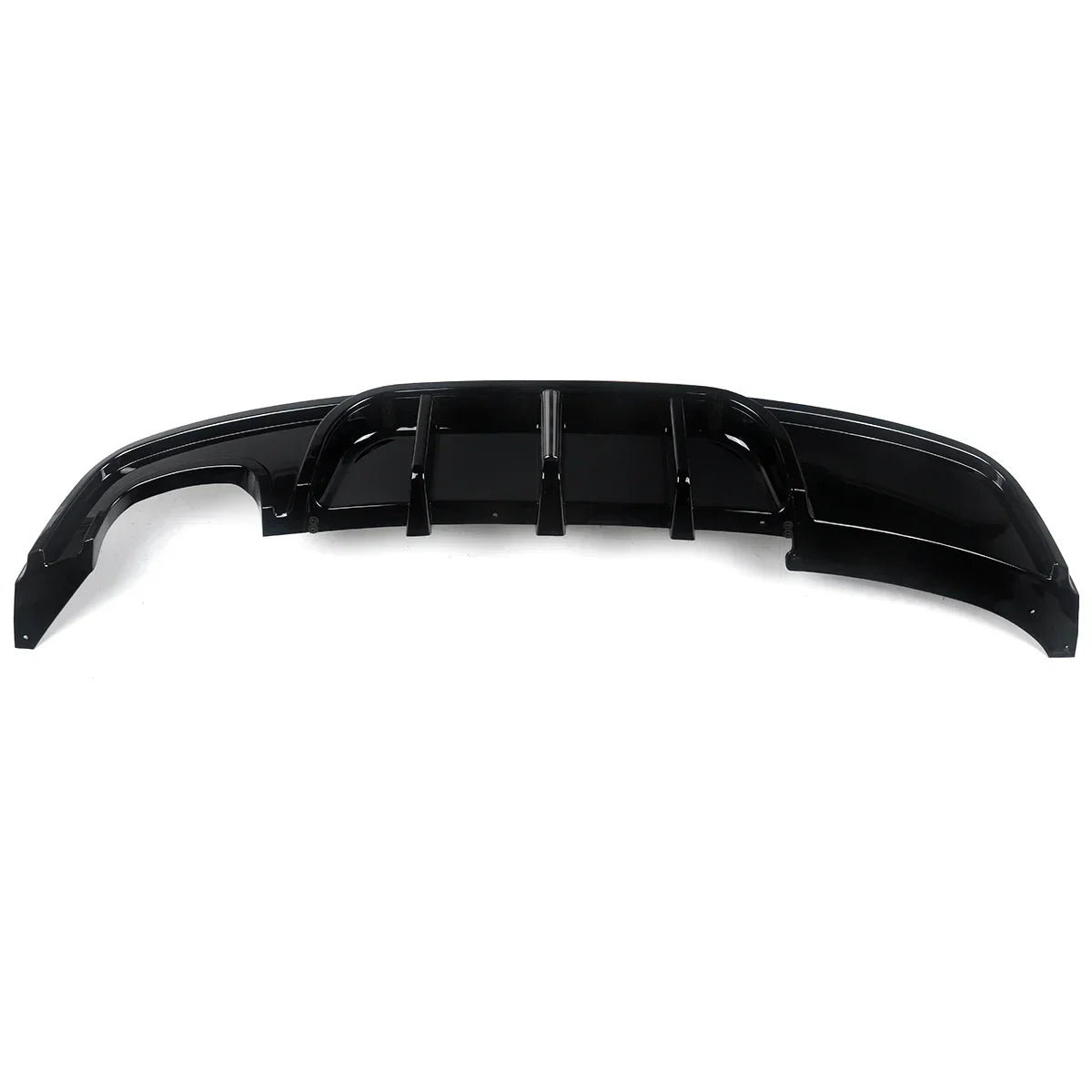Rear Diffuser Bumper for BMW 1Series E82 Coupe 135i M Sport Carbon Look F1 Style E82 Rear Lip with Light