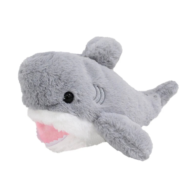 Cartoon Student Stationery Bag Plush Jaws Shark Pencil case