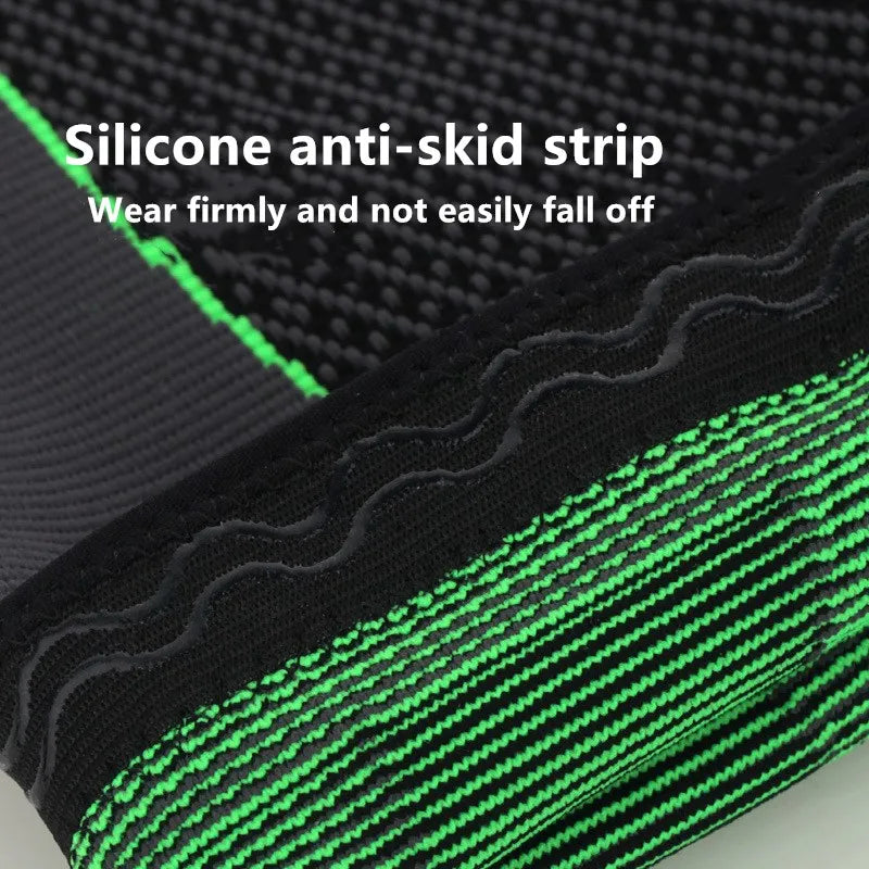 Hx036 Bases Professional Basketball Anti-Collision Knee Sleeve Sport Breathable Elastic Nylon Long Knee Pads Flexible Protective