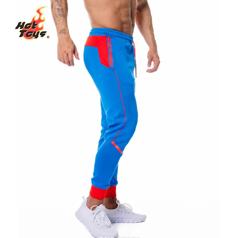 Hot Toys New Summer Men Women Superman Limited Edition Performance Joggers Pants Oversized Breathable Speed Drying Sports Pants