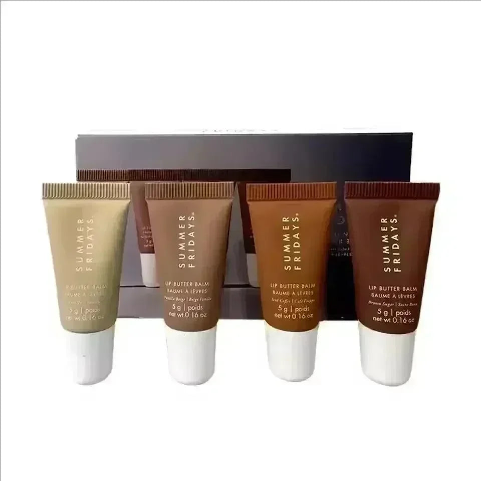 Summer Fridays Lip Balm Moisturizing Mirror Lip Gloss Lip Vanilla Pink Sugar Coffee Cake Smell Lipstick Transparent Makeup Oil