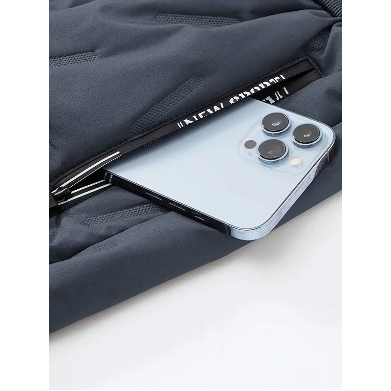 Winter Goods Plush 2pcs Men's Outdoor Snow Mountain Climbing Camping Plus Fleece Trousers Lining Winterize Padding