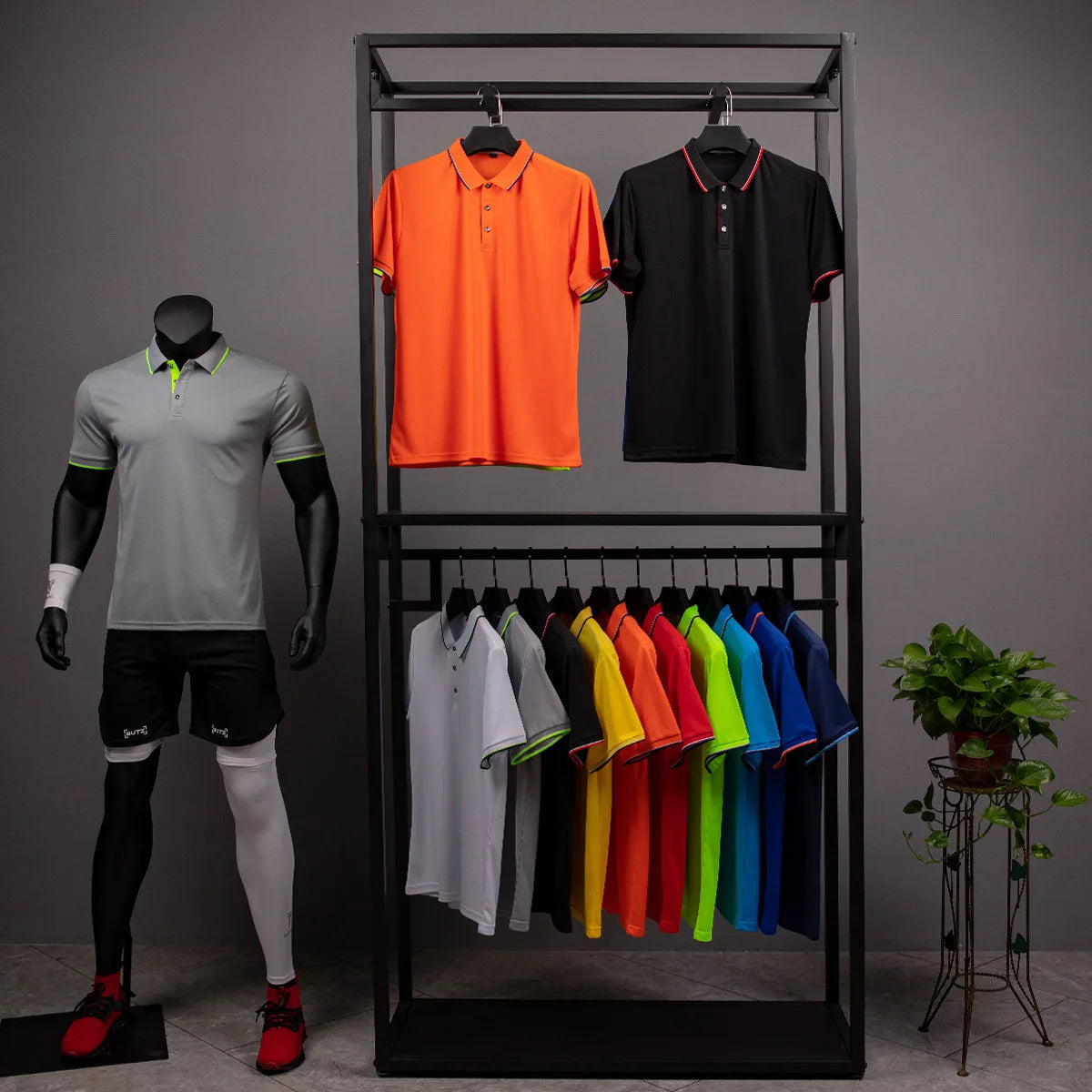 Polo Shirts for Men Men's Running T-shirt Tees 2022 Summer New Arrival Business Casual T Shirt Designer Oversized Male Clothing