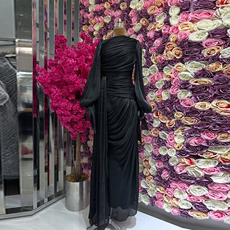 Eid Silky Muslim Women Party Dreses Jalabiya Ramadan Abaya Dubai Evening Long Dresses Vestidos Largos Arab Robe Morocco Kaftan