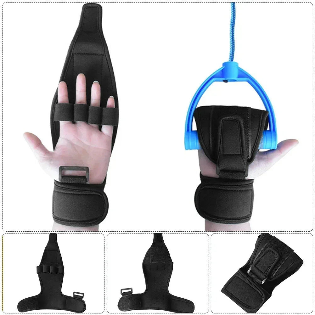 High Quality Auxiliary Fixed Gloves Rehabilitation Training Tool Hand Fist Finger Gloves For Stroke Hemiplegia Patient
