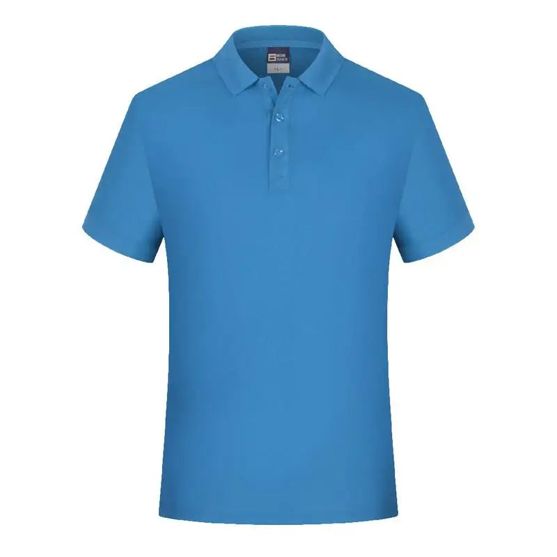 Custom Logo Polo Shirt For Men And Women Summer Short Sleeve Shirts Text Photo Print Professional Breathable Tops