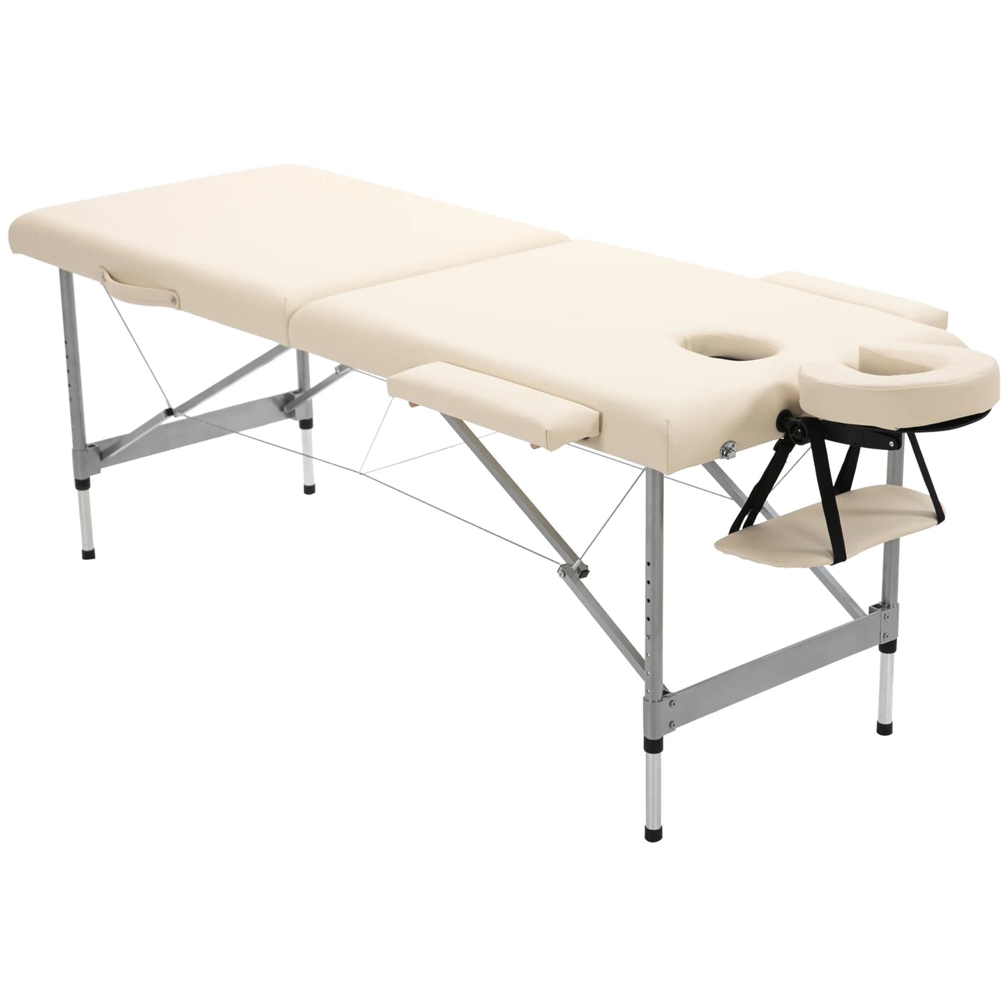 Homcom Folding Massage Table with Adjustable Height 186X71X62-83 cm