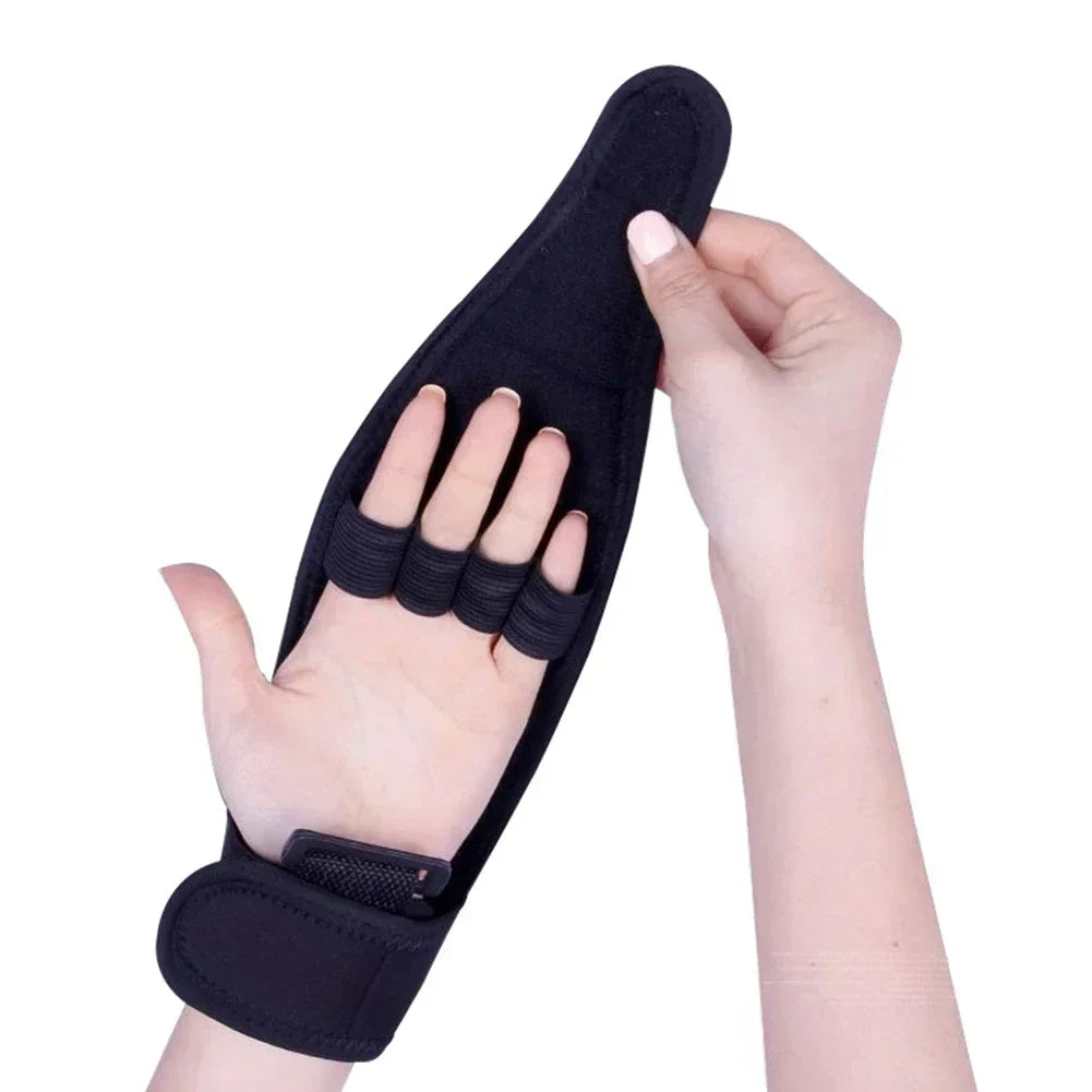 High Quality Auxiliary Fixed Gloves Rehabilitation Training Tool Hand Fist Finger Gloves For Stroke Hemiplegia Patient
