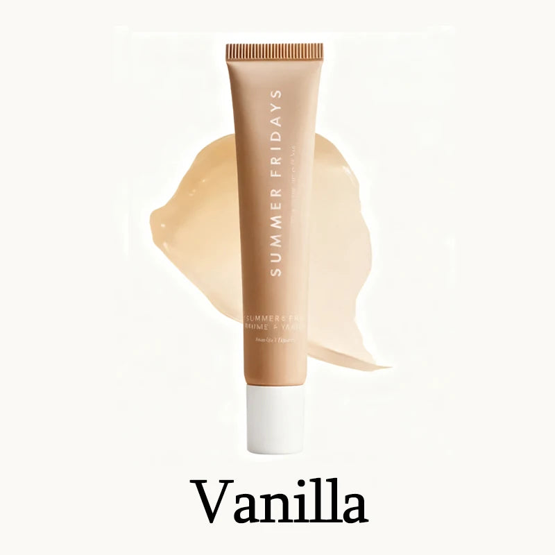 Summer Fridays Lip Balm Moisturizing Mirror Lip Gloss Lip Vanilla Pink Sugar Coffee Cake Smell Lipstick Transparent Makeup Oil