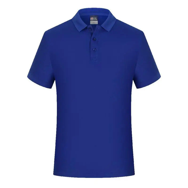 Custom Logo Polo Shirt For Men And Women Summer Short Sleeve Shirts Text Photo Print Professional Breathable Tops