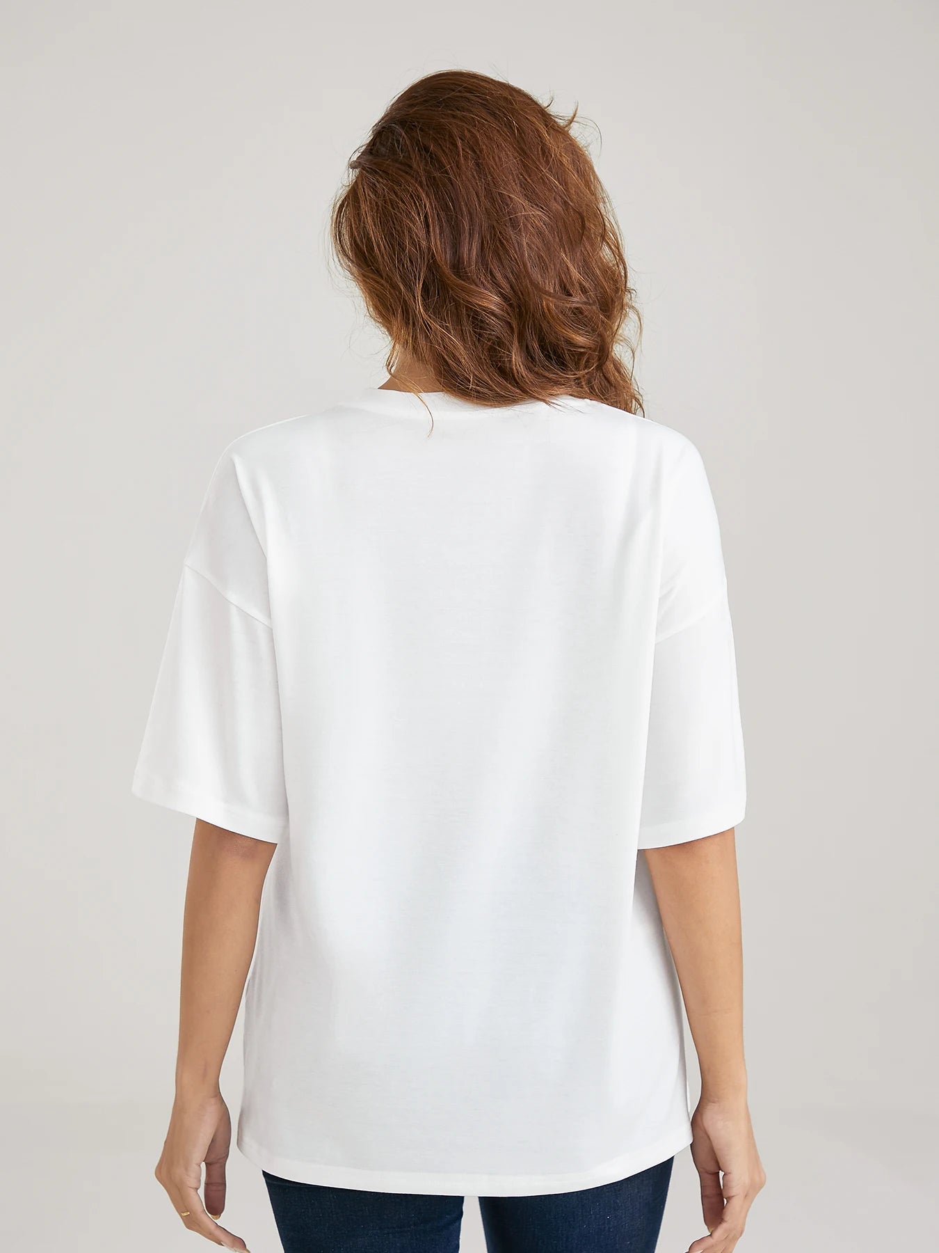 Summer Women's T-Shirt Original Design Fashion Letter Cartoon Bear Printed Women's Casual Crew Neck Short Sleeved Tops