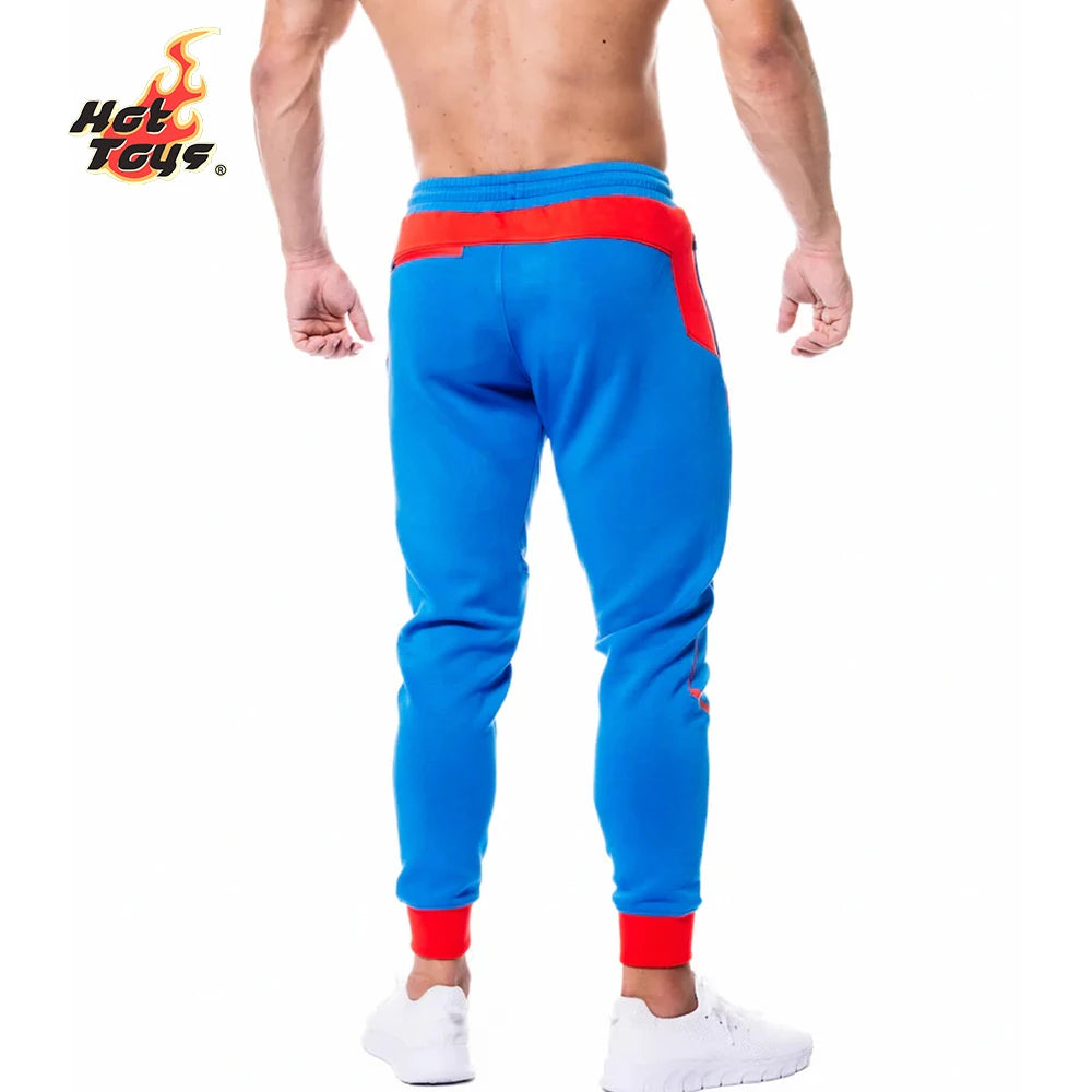 Hot Toys New Summer Men Women Superman Limited Edition Performance Joggers Pants Oversized Breathable Speed Drying Sports Pants