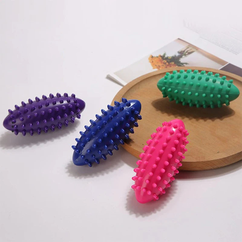 PVC Foot Massage Ball Spiky Reliever Hedgehog Ball Fascia Relax Massager Plantar Fasciitis Trigger Point Shiatsu Pain Relief