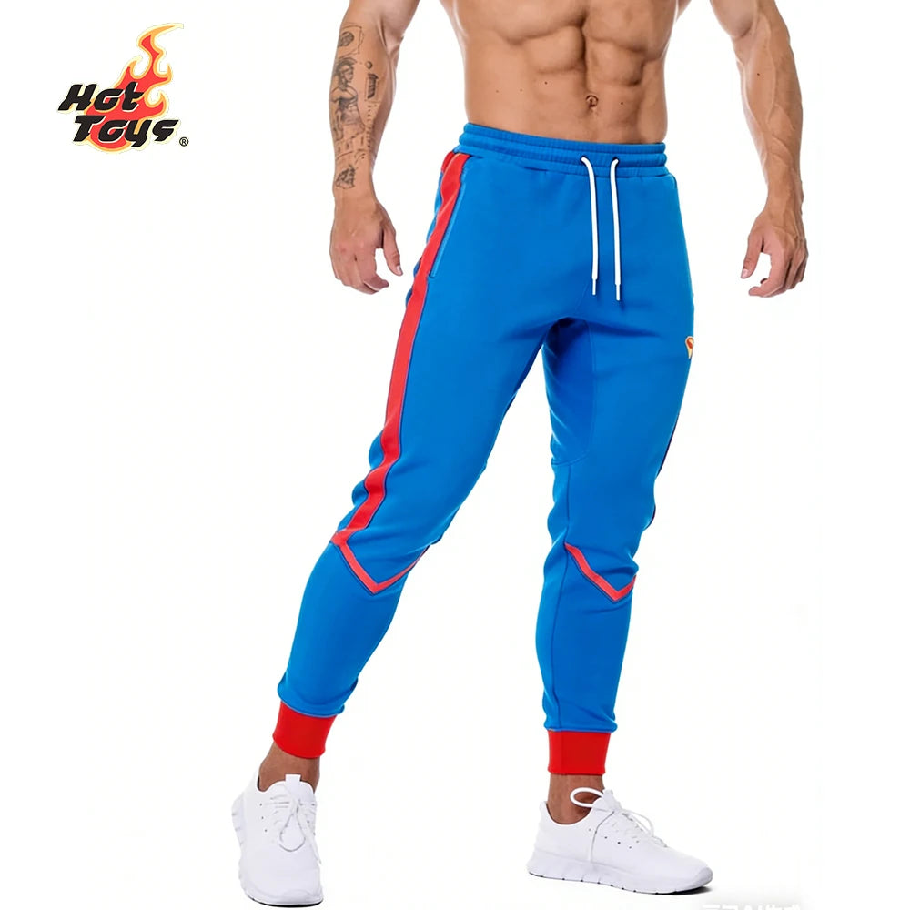 Hot Toys New Summer Men Women Superman Limited Edition Performance Joggers Pants Oversized Breathable Speed Drying Sports Pants