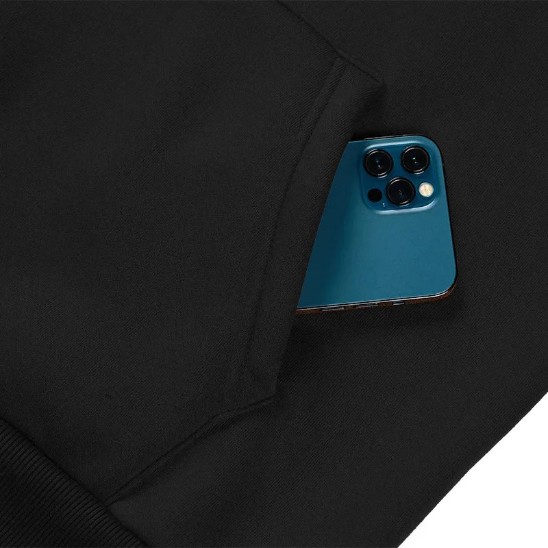 Basic Fleece Hoodies And SweatPants Set Unisex Jogging Ensemble Basic Fleece Track Suit Sportswear for Men