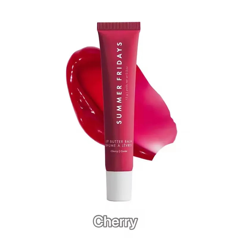 Summer Fridays Lip Balm Moisturizing Mirror Lip Gloss Lip Vanilla Pink Sugar Coffee Cake Smell Lipstick Transparent Makeup Oil