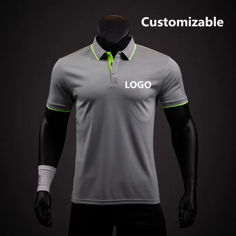 Polo Shirts for Men Men's Running T-shirt Tees 2022 Summer New Arrival Business Casual T Shirt Designer Oversized Male Clothing