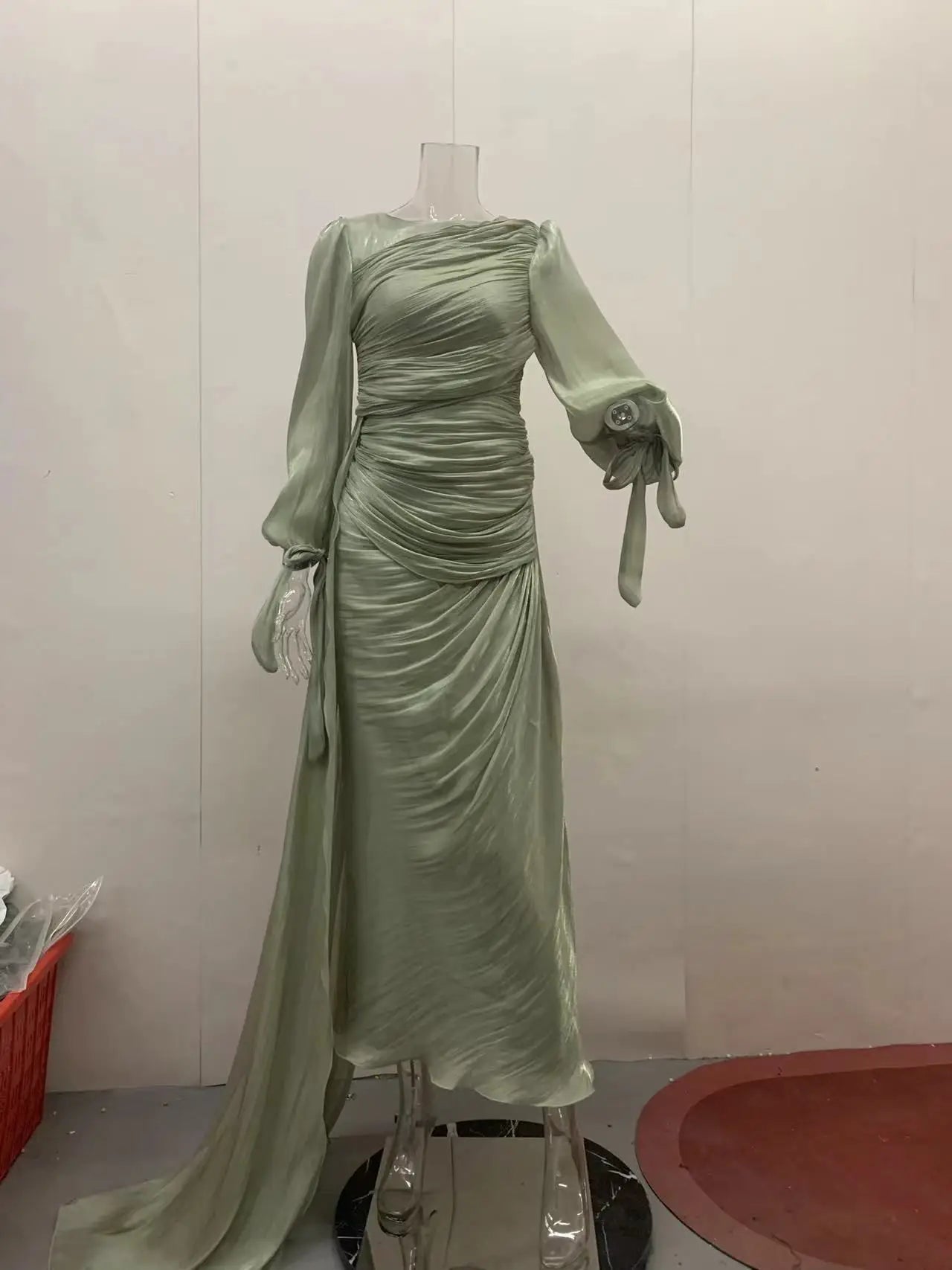 Eid Silky Muslim Women Party Dreses Jalabiya Ramadan Abaya Dubai Evening Long Dresses Vestidos Largos Arab Robe Morocco Kaftan