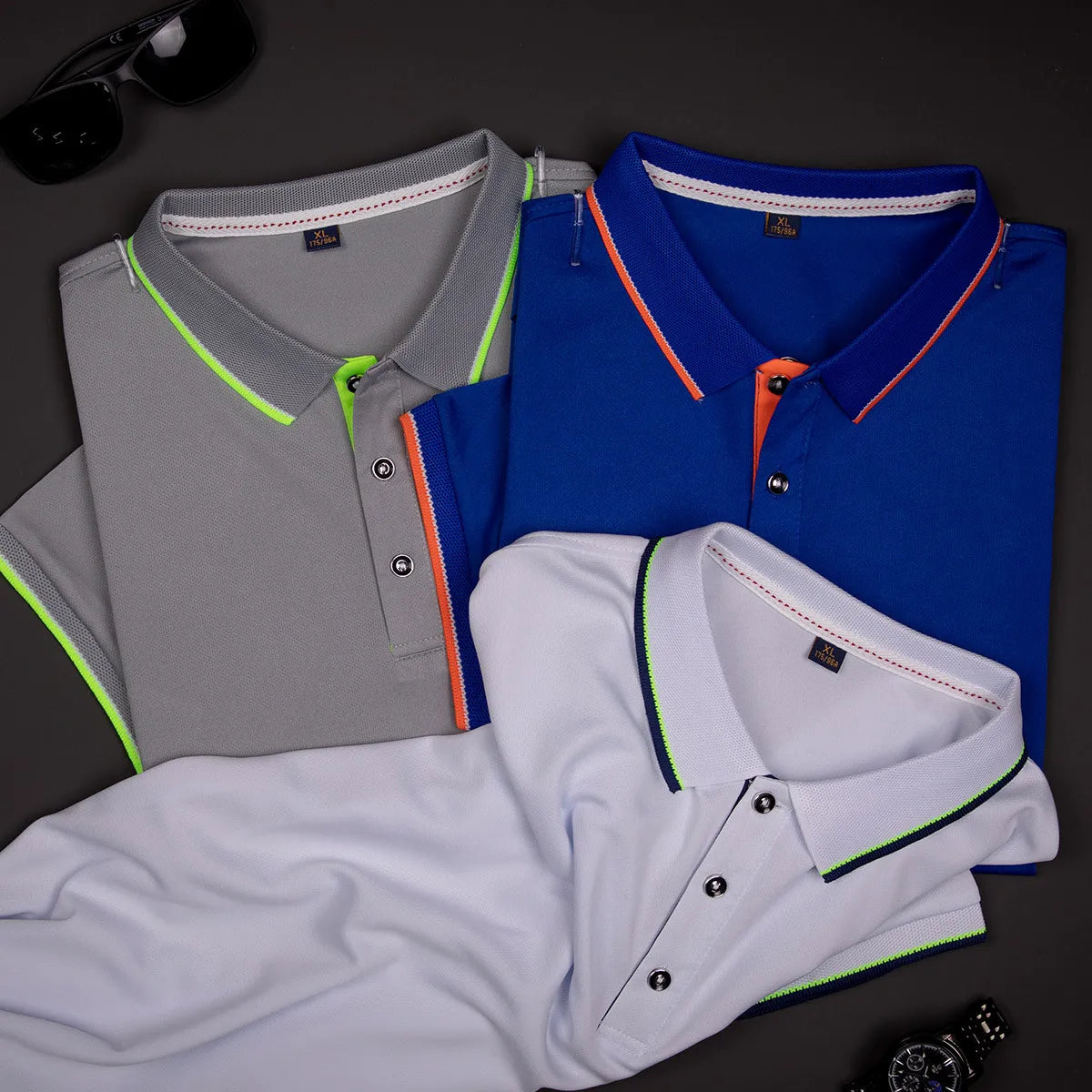 Polo Shirts for Men Men's Running T-shirt Tees 2022 Summer New Arrival Business Casual T Shirt Designer Oversized Male Clothing