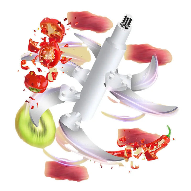 5L Electric Meat Grinders 304 Stainless Steel Food Crusher Multifunctional Vegetable Slicer Chopper Mincer Baby Food Processor