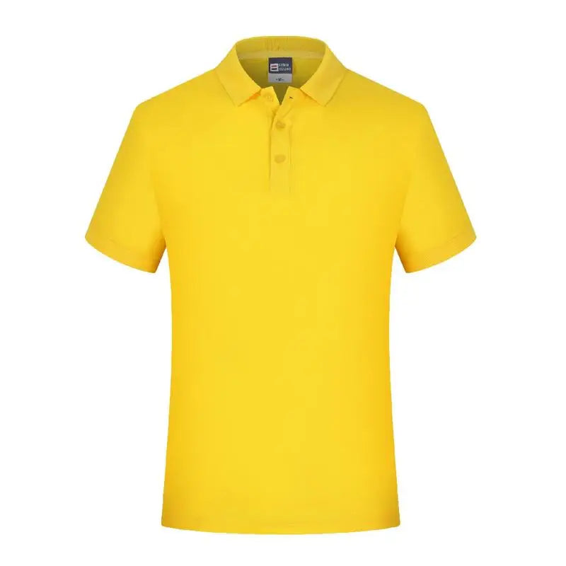 Custom Logo Polo Shirt For Men And Women Summer Short Sleeve Shirts Text Photo Print Professional Breathable Tops