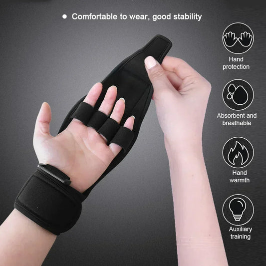 High Quality Auxiliary Fixed Gloves Rehabilitation Training Tool Hand Fist Finger Gloves For Stroke Hemiplegia Patient