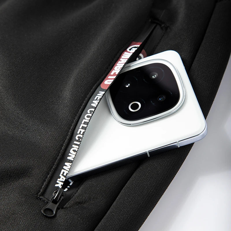 Bull Print Sherpa Fleece Lined Sweatpants for Men Winter Thermal Plush Joggers Pants with Zipper Pockets Casual Cozy Trousers