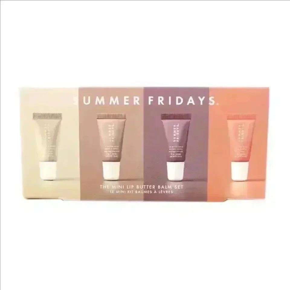 Summer Fridays Lip Balm Moisturizing Mirror Lip Gloss Lip Vanilla Pink Sugar Coffee Cake Smell Lipstick Transparent Makeup Oil
